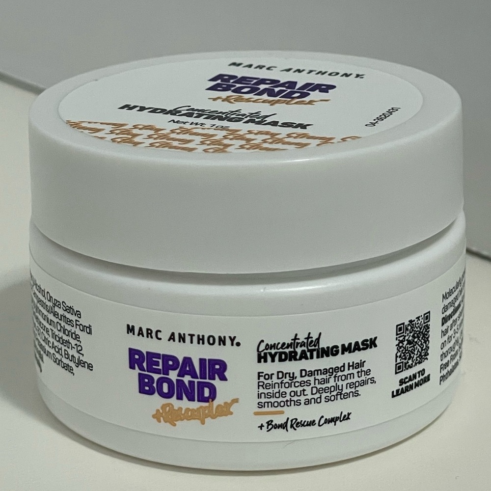 Marc Anthony Repairing Hair Mask Bond +Rescuplex Strengthens & Maintains Bonds